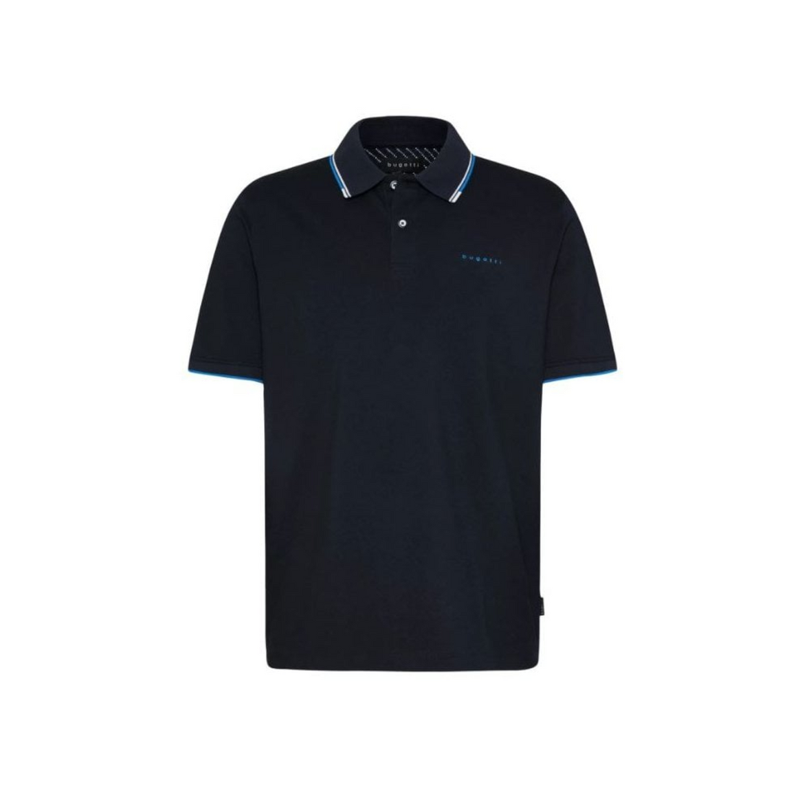Face side of the polo shirt 