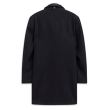Load image into Gallery viewer, Navy coat on a white background
