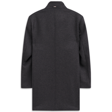 Load image into Gallery viewer, Dark gray coat on a white background
