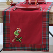 Load image into Gallery viewer, Candy Kane Table Runner | 45cm x 150cm
