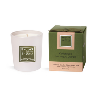 Brooke & Shoals Cedarwood Nutmeg & Orange Candle
