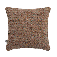 Load image into Gallery viewer, Textured brown pillow on a white background
