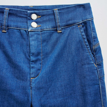 Load image into Gallery viewer, Close up of front of Salsa Secret Cropped Medium Rise, with a white background.
