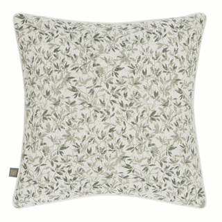 Clover Cushion 50x50cm | Sage Green / Cream