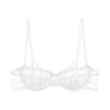 Load image into Gallery viewer, Triumph Comfort Allure Balconette Bra | White / Strawberry Cream
