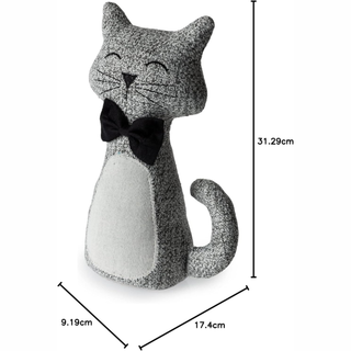 Dashing Cat Doorstop