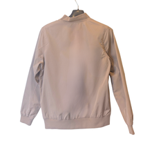 Load image into Gallery viewer, Back of Diesel Bishop Boys Jacket in sand colour, with a white background.
