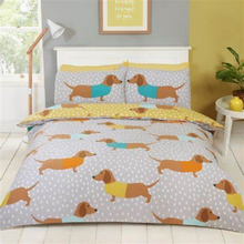 Load image into Gallery viewer, Dolly Dachshund Duvet Set
