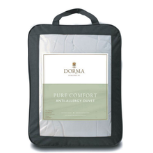 Load image into Gallery viewer, Dorma pure comfort anti-allergy duvet packaging on a white background
