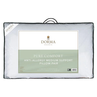 Dorma Pure Comfort Anti Allergy Pillow Pair Medium