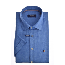 Load image into Gallery viewer, Hatico Cotton/Linen Mix S/S Shirt
