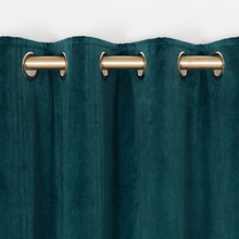 Load image into Gallery viewer, EA Delaney Velvet Elegance | Ring Top Ready Made Curtains
