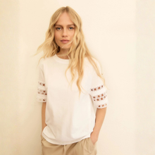 Load image into Gallery viewer, Emme T-Shirt With Sleeve Detail
