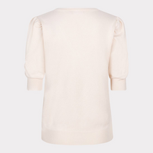 Load image into Gallery viewer, Esqualo Short Sleeve V-Neck Sweater | Sand / Strawberry / Blue

