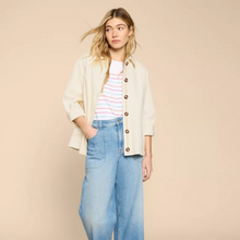 Load image into Gallery viewer, Eden Denim Relaxed Jacket | Natural
