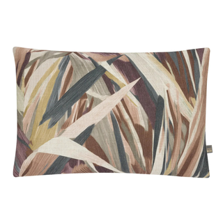Elin Cushion 40x60cm | Natural / Plum