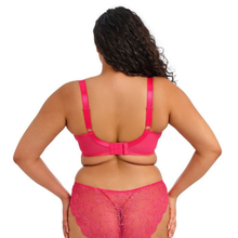 Load image into Gallery viewer, Woman wearing a pink bra and panties set on a white background
