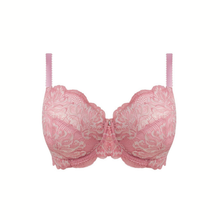 Load image into Gallery viewer, Pink lace bra on a white background
