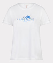 Load image into Gallery viewer, esqualo paradise tshirt in off white colour
