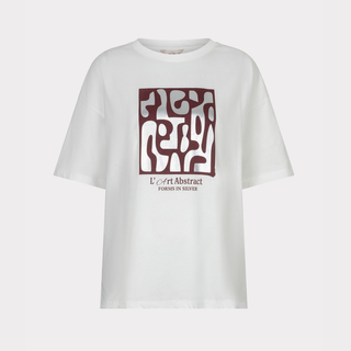 Esqualo Merlot Abstract T-Shirt