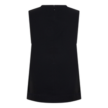 Load image into Gallery viewer, Back view of Esqualo Bow Brooch Blouse.
