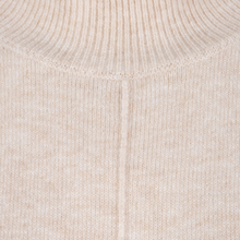 Load image into Gallery viewer, Esqualo Sleeveless Turtleneck Knit With Shoulder Pads | Sand

