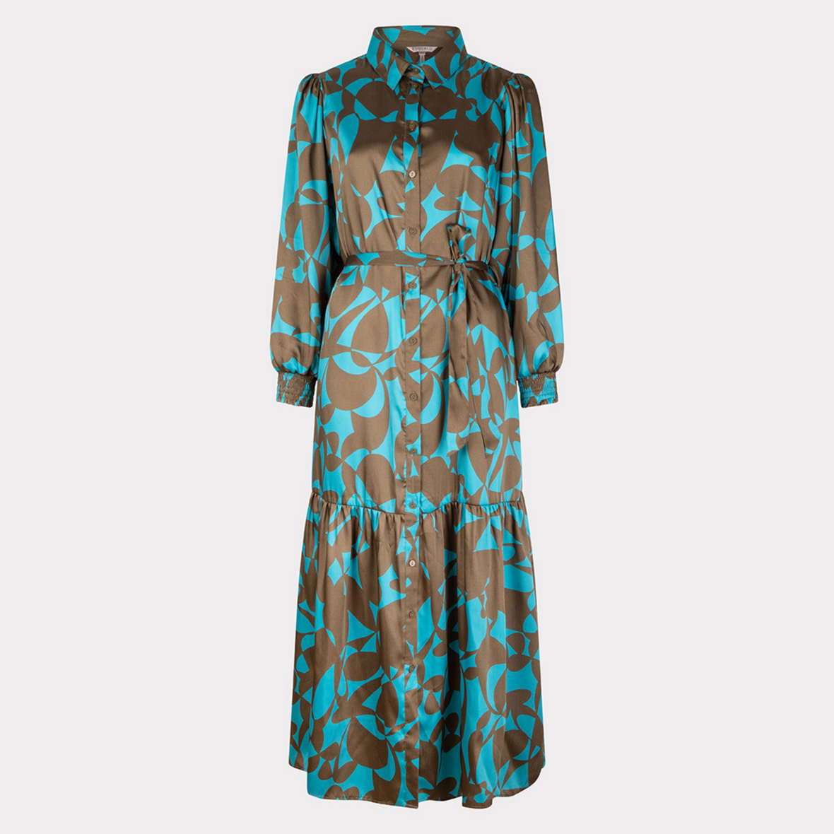 Esqualo Long Sleeve Dress | Expressive Roots with Belt