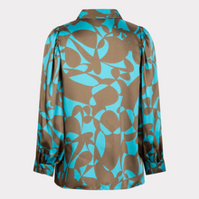 Load image into Gallery viewer, Esqualo Long Sleeve Sateen Blouse | Expressive Roots
