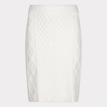 Load image into Gallery viewer, Esqualo Cable Knit Skirt | Off-White
