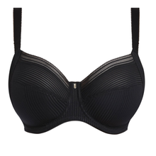 Load image into Gallery viewer, Fantasie Fusion Black Full Cup Side Support Bra
