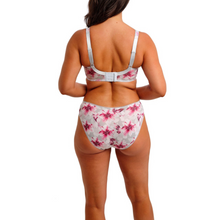 Load image into Gallery viewer, Floral unederwear set on a white background

