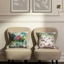 Load image into Gallery viewer, Florin Cushion 45 x 45cm | Pink/ Sage
