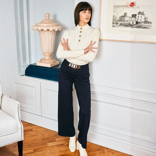 Fly Girl Flare /Gold Belt