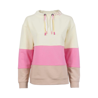 Front view of Soquesto Sweatshirt With Round Neck/Draw, with a white background.