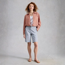 Load image into Gallery viewer, Front of White Stuff Chino Short Heidi, with a white background.
