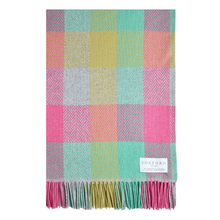 Load image into Gallery viewer, Front of Foxford Skellig Throw, with a white background.
