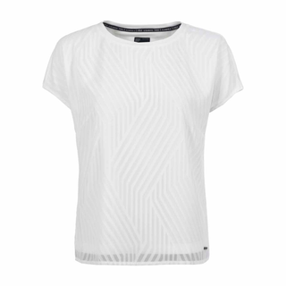 Front of Squesto Off-White Top, with a white background