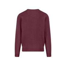Load image into Gallery viewer, Maroon sweater on a white background
