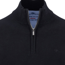 Load image into Gallery viewer, Close up of black zip up 
