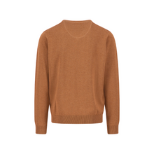 Load image into Gallery viewer, Brown sweater on a white background
