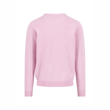 Load image into Gallery viewer, Pink sweater on a white background
