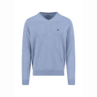 Front outline of jumper on white background