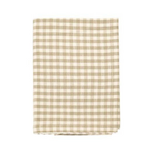 Load image into Gallery viewer, Gingham Tablecloth Natural  | 130cm x 230cm
