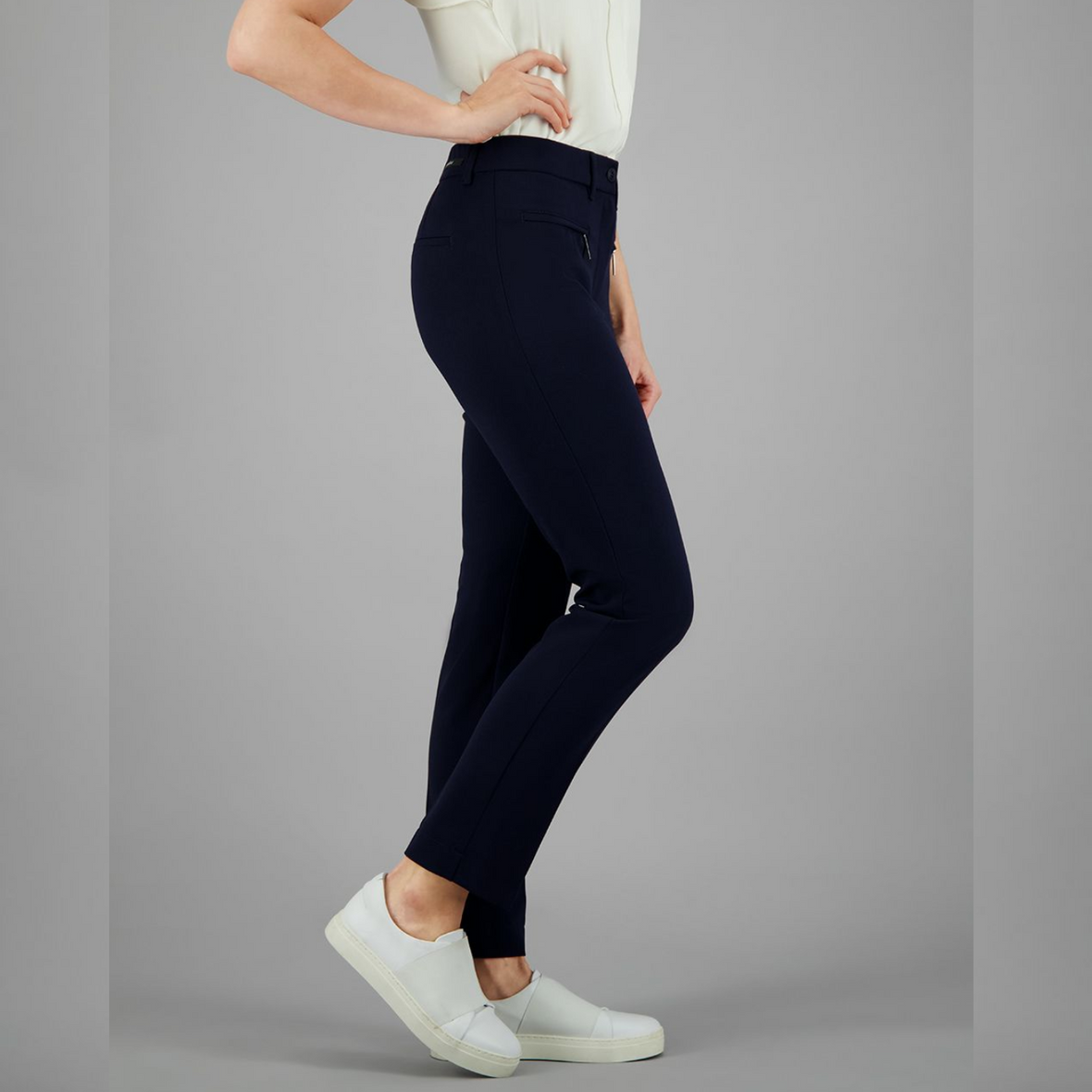 Gardeur Zene Slim51 Fit Trouser | Navy