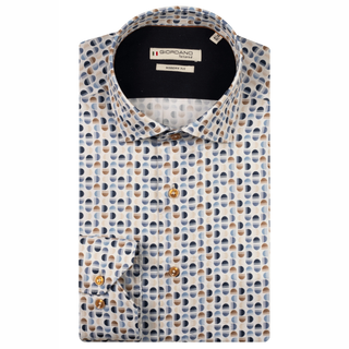 Giordano Print L/S Shirt