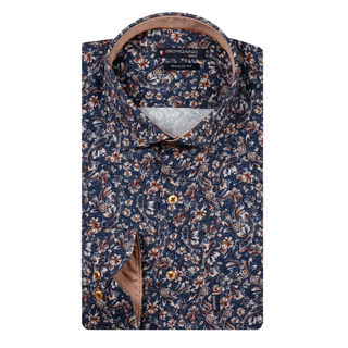Giordano Floral Print Long Sleeve Shirt