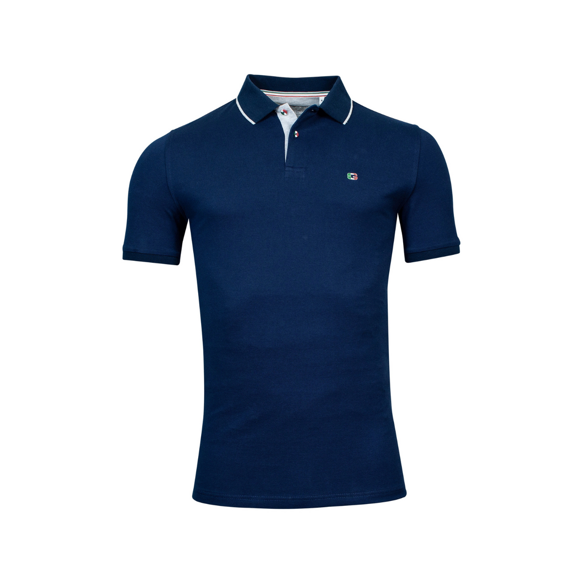 Front Face of Polo Shirt 