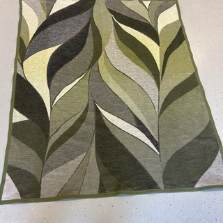 Biederlack Wohndecke Oversized Leaf Green Throw