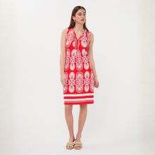 Load image into Gallery viewer, Print dress on Model 
