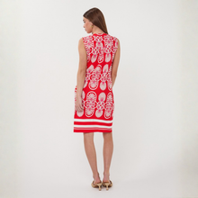 Load image into Gallery viewer, Print dress on Model 
